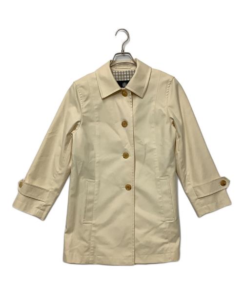 Aquascutum（アクアスキュータム）Aquascutum (アクアスキュータム) トレンチコート ベージュ サイズ:9号の古着・服飾アイテム