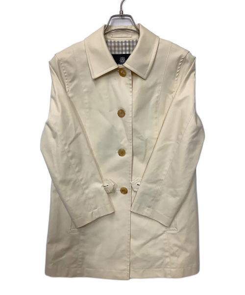 Aquascutum（アクアスキュータム）Aquascutum (アクアスキュータム) トレンチコート ベージュ サイズ:9号の古着・服飾アイテム