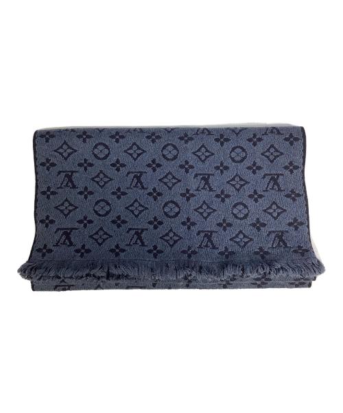 LOUIS VUITTON（ルイ ヴィトン）LOUIS VUITTON (ルイ ヴィトン) マフラー ブルーの古着・服飾アイテム