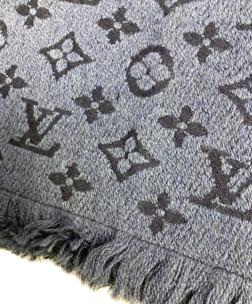 LOUIS VUITTON（ルイ ヴィトン）LOUIS VUITTON (ルイ ヴィトン) マフラー ブルーの古着・服飾アイテム