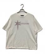 unknownアンノーン）の古着「半袖カットソー」｜ホワイト
