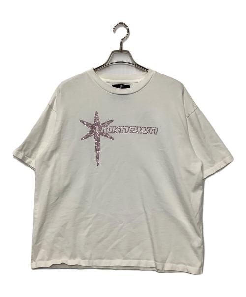 unknown（アンノーン）Unknown (アンノーン) 半袖カットソー ホワイト サイズ:XLの古着・服飾アイテム