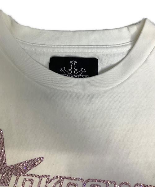 unknown（アンノーン）Unknown (アンノーン) 半袖カットソー ホワイト サイズ:XLの古着・服飾アイテム