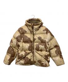 stussy（ステューシー）の古着「ダウンジャケット」｜ベージュ