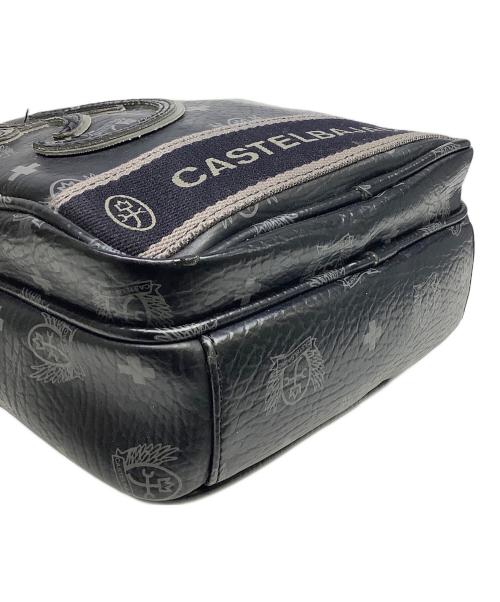CASTELBAJAC（カステルバジャック）CASTELBAJAC (カステルバジャック) ショルダーバッグ ブラックの古着・服飾アイテム