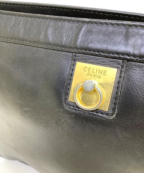 CELINE（セリーヌ）CELINE (セリーヌ) クラッチバッグ ブラックの古着・服飾アイテム
