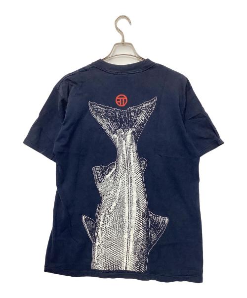 ALL SPORT（オールスポーツ）ALL SPORT (オールスポーツ) 半袖カットソー ネイビー サイズ:Lの古着・服飾アイテム