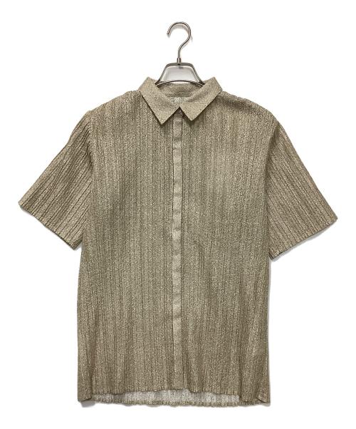 Ameri（アメリ）Ameri (アメリ) セットアップブラウス ゴールド サイズ:Mの古着・服飾アイテム