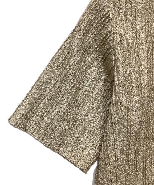 Ameri（アメリ）Ameri (アメリ) セットアップブラウス ゴールド サイズ:Mの古着・服飾アイテム