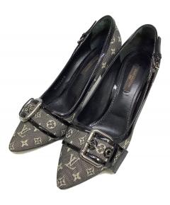 中古・古着通販】GUCCI (グッチ) ホースビットレザーミュール ブラウン