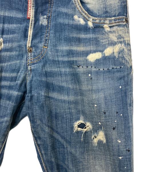 DSQUARED2（ディースクエアード）DSQUARED2 (ディースクエアード) デニムパンツ ブルー サイズ:42の古着・服飾アイテム