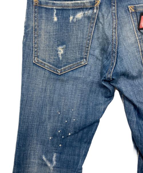 DSQUARED2（ディースクエアード）DSQUARED2 (ディースクエアード) デニムパンツ ブルー サイズ:42の古着・服飾アイテム