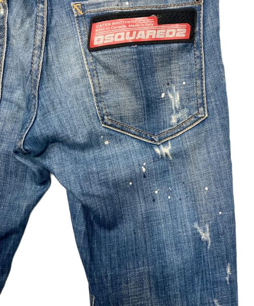 DSQUARED2（ディースクエアード）DSQUARED2 (ディースクエアード) デニムパンツ ブルー サイズ:42の古着・服飾アイテム