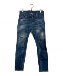 DSQUARED2（ディースクエアード）の古着「デニムパンツ」｜インディゴ