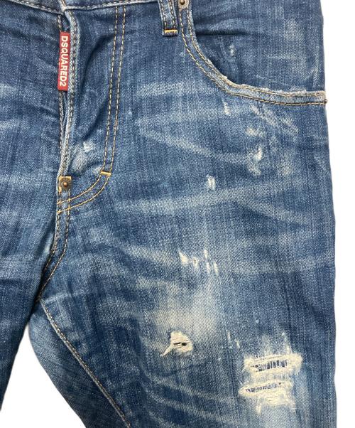 DSQUARED2（ディースクエアード）DSQUARED2 (ディースクエアード) デニムパンツ インディゴ サイズ:42の古着・服飾アイテム