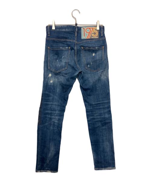 DSQUARED2（ディースクエアード）DSQUARED2 (ディースクエアード) デニムパンツ インディゴ サイズ:42の古着・服飾アイテム