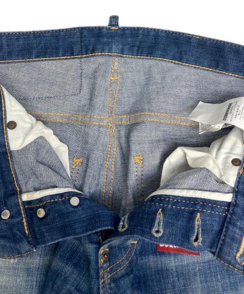 DSQUARED2（ディースクエアード）DSQUARED2 (ディースクエアード) デニムパンツ インディゴ サイズ:42の古着・服飾アイテム
