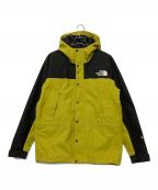 THE NORTH FACEザ ノース フェイス）の古着「ジップジャケット」｜ブラック×イエロー