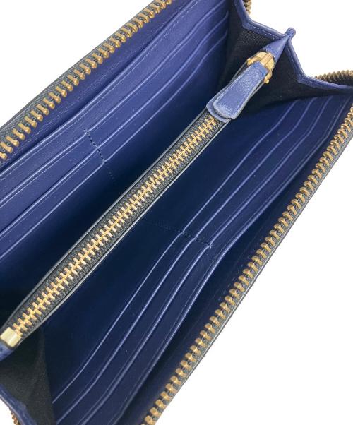 MARC JACOBS（マークジェイコブス）MARC JACOBS (マークジェイコブス) 長財布 ネイビーの古着・服飾アイテム