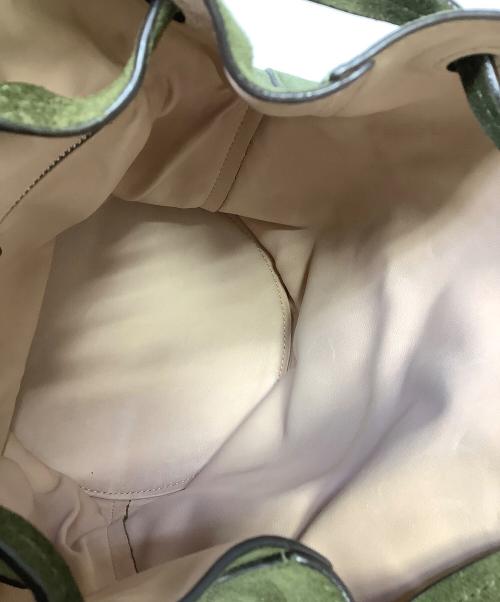 J&M DAVIDSON（ジェイ＆エム デヴィッドソン）J&M DAVIDSON (ジェイ＆エム デヴィッドソン) トートバッグ カーキの古着・服飾アイテム