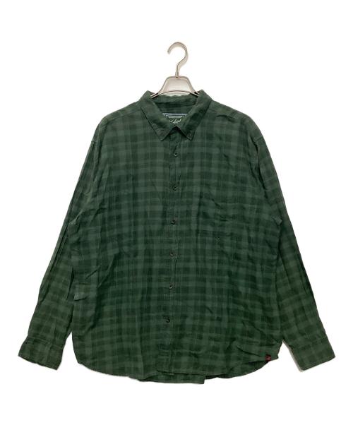 WOOLRICH（ウールリッチ）WOOLRICH (ウールリッチ) 長袖シャツ グリーン サイズ:XLの古着・服飾アイテム