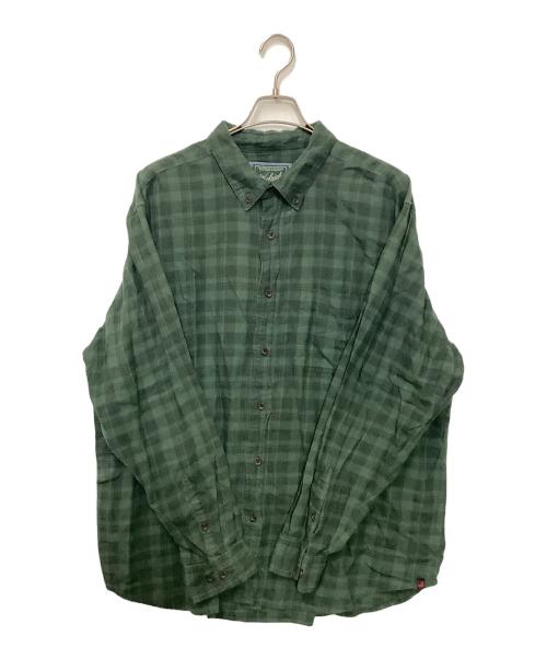 WOOLRICH（ウールリッチ）WOOLRICH (ウールリッチ) 長袖シャツ グリーン サイズ:XLの古着・服飾アイテム