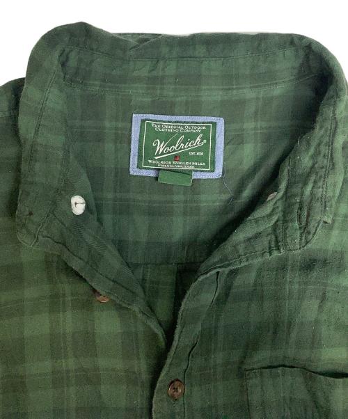 WOOLRICH（ウールリッチ）WOOLRICH (ウールリッチ) 長袖シャツ グリーン サイズ:XLの古着・服飾アイテム