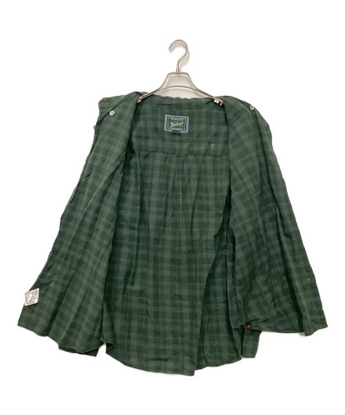 WOOLRICH（ウールリッチ）WOOLRICH (ウールリッチ) 長袖シャツ グリーン サイズ:XLの古着・服飾アイテム
