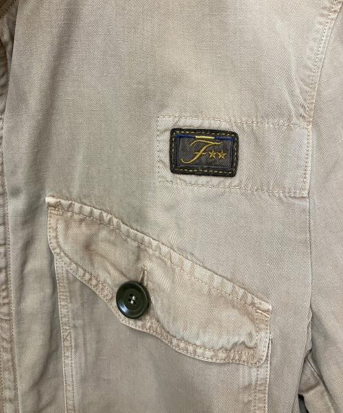 fay（フェイ）fay (フェイ) ジップジャケット ベージュ サイズ:XXLの古着・服飾アイテム