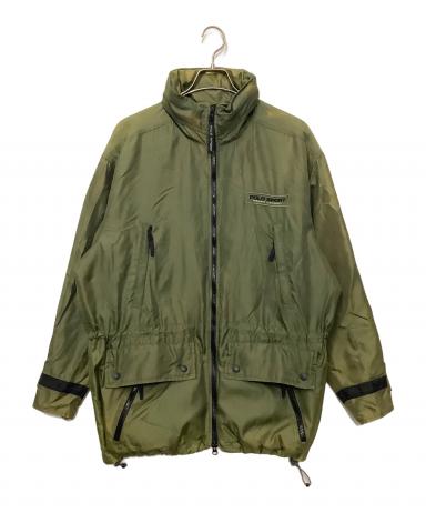 POLO SPORT ポロスポーツ ブルゾン（その他） XL カーキ 【古着】【中古】【送料無料】 中古・古着通販】POLO SPORT (ポロスポーツ) ヴィンテージナイロン