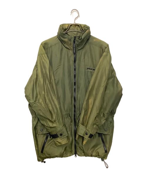 POLO SPORT（ポロスポーツ）POLO SPORT (ポロスポーツ) ヴィンテージナイロンジャケット カーキ サイズ:Lの古着・服飾アイテム