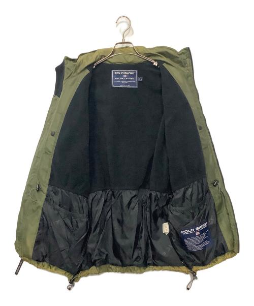 POLO SPORT（ポロスポーツ）POLO SPORT (ポロスポーツ) ヴィンテージナイロンジャケット カーキ サイズ:Lの古着・服飾アイテム