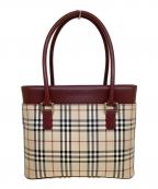 BURBERRYバーバリー）の古着「ハンドバッグ」｜ベージュ