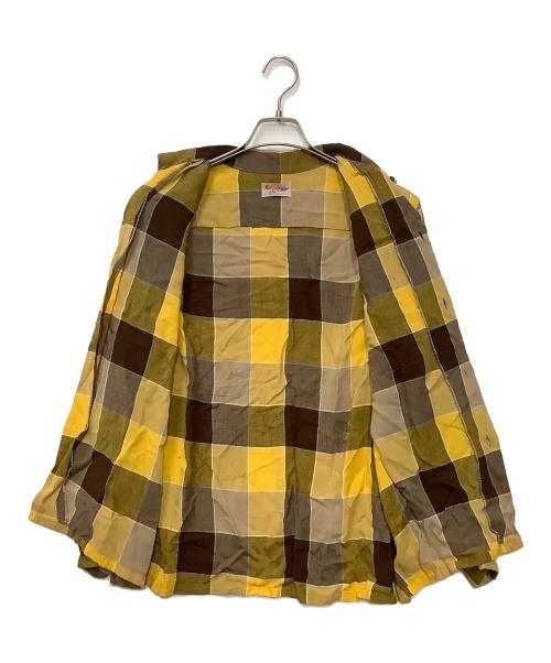 nelson paige（ネルソンペイジ）NELSON PAIGE (ネルソンペイジ) 長袖シャツ イエロー サイズ:Mの古着・服飾アイテム
