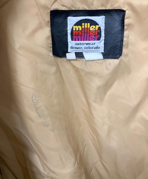 miller（ミラー）miller (ミラー) ジップベスト ブルー サイズ:Lの古着・服飾アイテム