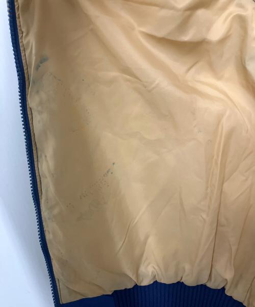 miller（ミラー）miller (ミラー) ジップベスト ブルー サイズ:Lの古着・服飾アイテム