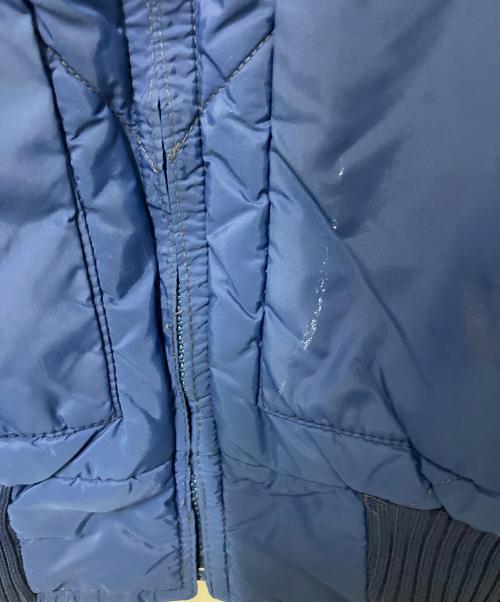 miller（ミラー）miller (ミラー) ジップベスト ブルー サイズ:Lの古着・服飾アイテム