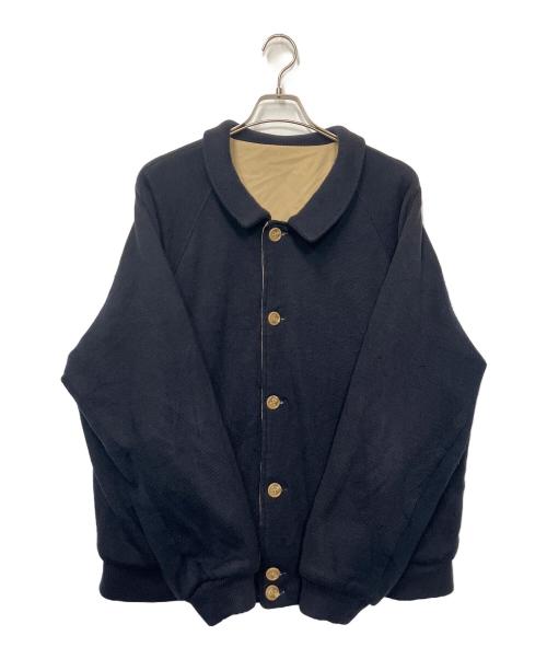 CROCODILE（クロコダイル）CROCODILE (クロコダイル) リバーシブルジャケット ネイビー サイズ:XLの古着・服飾アイテム