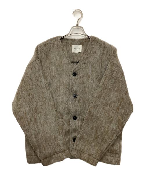 MALENKII（マレンキー）MALENKII (マレンキー) 厚手カーディガン ベージュ サイズ:-の古着・服飾アイテム