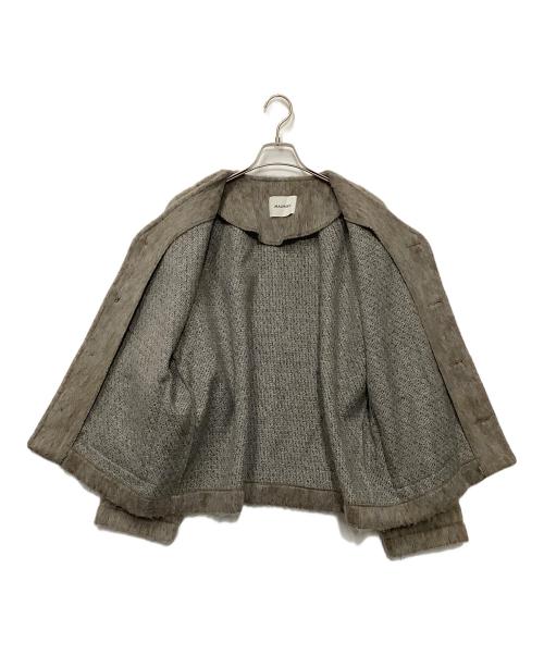 MALENKII（マレンキー）MALENKII (マレンキー) 厚手カーディガン ベージュ サイズ:-の古着・服飾アイテム