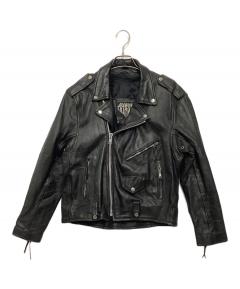 中古・古着通販】EXCELLED (エクセル) 80s-90s レザーダブルライダース