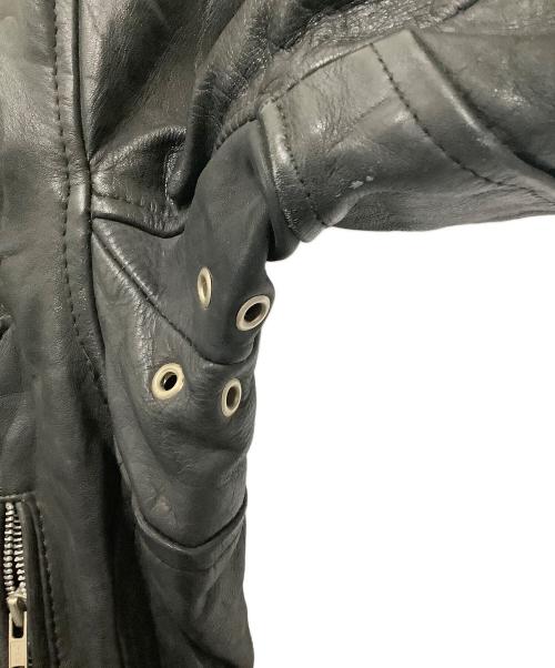 DIAMOND LEATHER（ダイヤモンドレザー）DIAMOND LEATHER (ダイヤモンドレザー) レザージャケット ブラック サイズ:40の古着・服飾アイテム