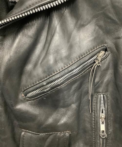 DIAMOND LEATHER（ダイヤモンドレザー）DIAMOND LEATHER (ダイヤモンドレザー) レザージャケット ブラック サイズ:40の古着・服飾アイテム