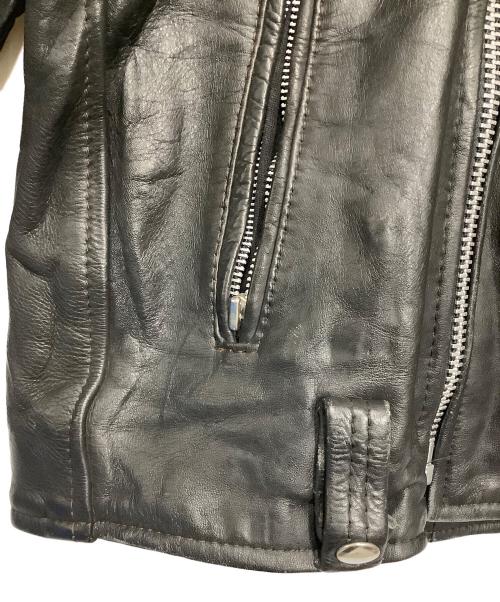 DIAMOND LEATHER（ダイヤモンドレザー）DIAMOND LEATHER (ダイヤモンドレザー) レザージャケット ブラック サイズ:40の古着・服飾アイテム
