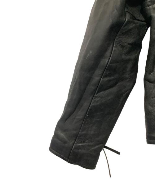 DIAMOND LEATHER（ダイヤモンドレザー）DIAMOND LEATHER (ダイヤモンドレザー) レザージャケット ブラック サイズ:40の古着・服飾アイテム