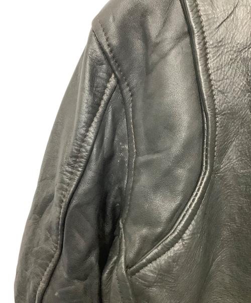 DIAMOND LEATHER（ダイヤモンドレザー）DIAMOND LEATHER (ダイヤモンドレザー) レザージャケット ブラック サイズ:40の古着・服飾アイテム