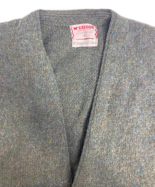McGREGOR（マックレガー）McGREGOR (マックレガー) 厚手カーディガン グリーン サイズ:Lの古着・服飾アイテム