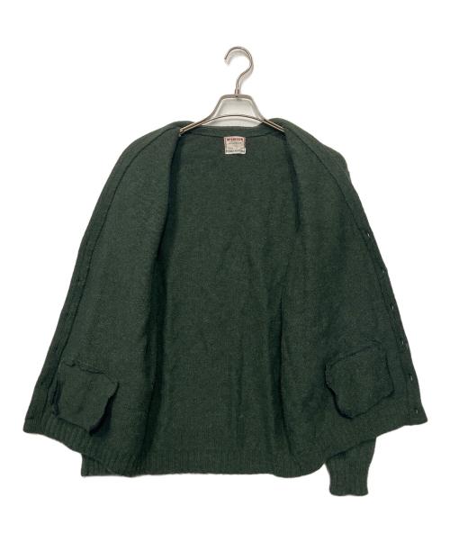 McGREGOR（マックレガー）McGREGOR (マックレガー) 厚手カーディガン グリーン サイズ:Lの古着・服飾アイテム