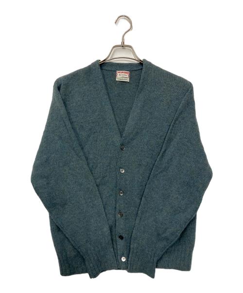 McGREGOR（マックレガー）McGREGOR (マックレガー) 厚手カーディガン ブルー サイズ:Lの古着・服飾アイテム