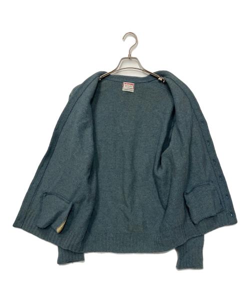 McGREGOR（マックレガー）McGREGOR (マックレガー) 厚手カーディガン ブルー サイズ:Lの古着・服飾アイテム